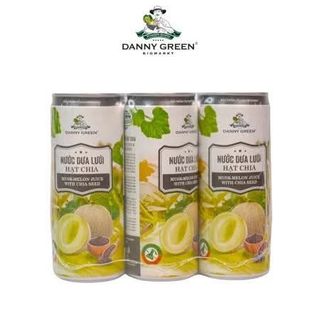 Nước dưa lưới mit hạt chia