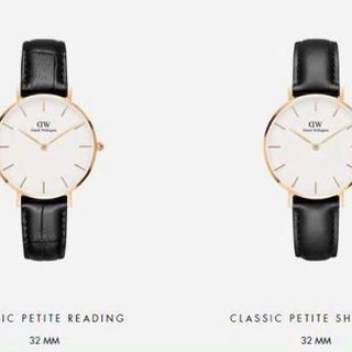 ĐỒNG HỒ NỮ CAO CẤP DANIEL W PETITE DÂY DA MẶT TRÒN