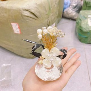 Lọ pha lê trang trí taplo, bàn làm việc, mix các set trang trí