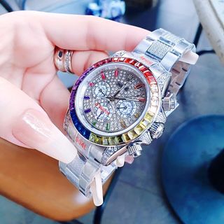 ĐỒNG HỒ NAM SIÊU CẤP SANG TRỌNG RÔLET MÁY CƠ FULL XOÀN