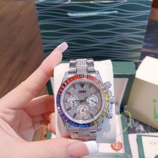 ĐỒNG HỒ NAM SIÊU CẤP SANG TRỌNG RÔLET MÁY CƠ FULL XOÀN