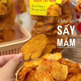 KHOAI TÂY SẤY MẮM – GIÒN RỤM, CÀNG ĂN CÀNG GHIỀN 250G - WINNIE HOUSE