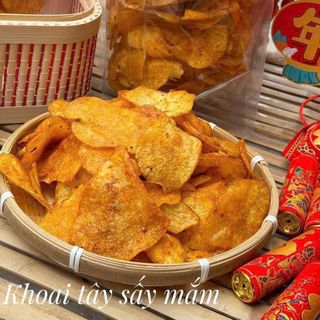 KHOAI TÂY SẤY MẮM – GIÒN RỤM, CÀNG ĂN CÀNG GHIỀN 250G - WINNIE HOUSE
