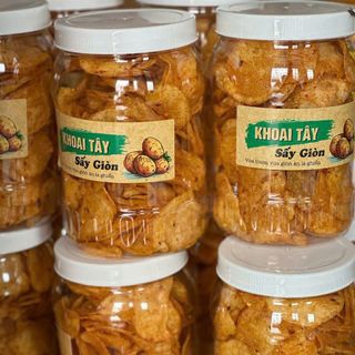 KHOAI TÂY SẤY MẮM – GIÒN RỤM, CÀNG ĂN CÀNG GHIỀN 250G - WINNIE HOUSE