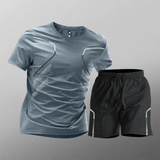 Bộ Đồ, Set Quần Áo thể Thao Nam Nữ, Sport Tập Thể Dục Chạy Bộ Tập Gym, Không Bai Nhão, Bền, Mát Mẻ