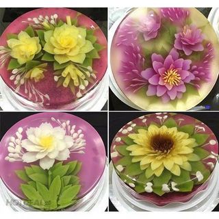 BỘ DỤNG CỤ LÀM RAU CÂU 3D