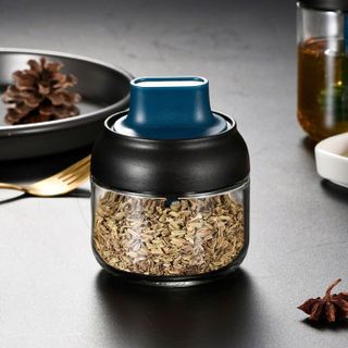 Hủ Thủy Tinh Đựng Gia Vị Kèm Cây Khuấy