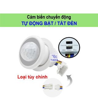 Công tắc cảm biến chuyển động tự động bật tắt đèn khi có người qua công tắc cảm biến chuyển động hồng ngoại (Loại tùy chỉnh)