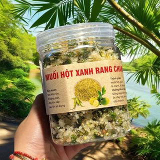 MUỐI HỘT XANH RANG CHANH - CHẤM GÌ CŨNG NGON, ƯỚP GÌ CŨNG THẤM 500G - WINNIE HOUSE