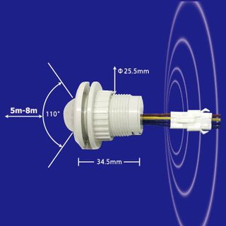 Công tắc cảm biến chuyển động tự động bật tắt đèn khi có người qua công tắc cảm biến chuyển động hồng ngoại (Loại tùy chỉnh)