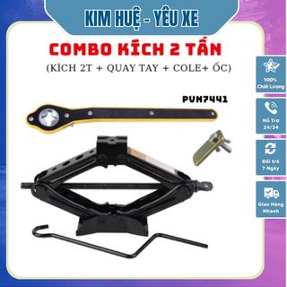 Bộ Kích Nâng Gầm Ô Tô Thế Hệ Mới Với Tay Nâng Hạ Kích Tiết Kiệm Sức Lao Động