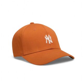 Mũ lưỡi trai NY Nâu Đất Logo Trắng form unisex cho cả nam và nữ