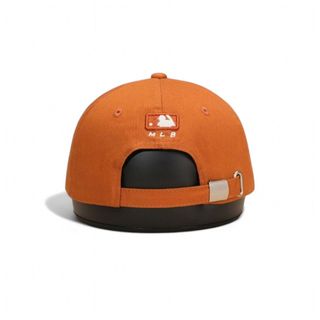 Mũ lưỡi trai NY Nâu Đất Logo Trắng form unisex cho cả nam và nữ