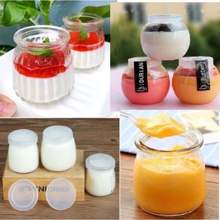 HỦ THỦY TINH LÀM SỮA CHUA SỌC 100ML