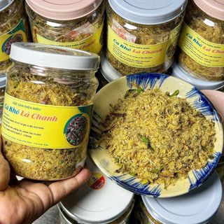 RUỐC CÁ KHÔ LÁ CHANH – NGON BÁ CHÁY, BAY NỒI CƠM 200G- WINNIE HOUSE