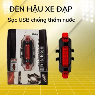 Đèn Hậu LED Siêu Sáng Đi Xe Đạp Đèn Sau Xe Đạp