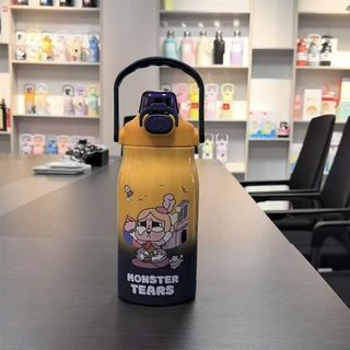Bình giữ nhiệt quai xách Labubu1000ml