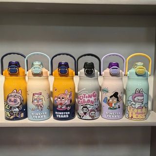 Bình giữ nhiệt quai xách Labubu1000ml