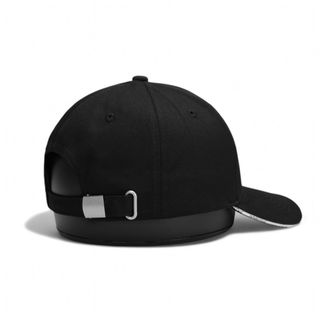 Mũ lưỡi trai P.orsc.he Đen logo Vàng Viền Lưỡi form unisex