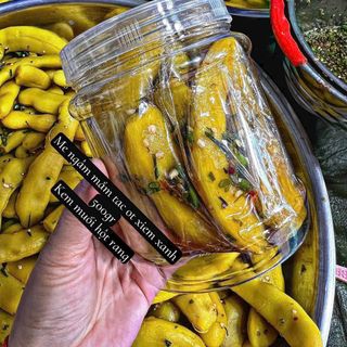 ME NGÂM MẮM TẮC ỚT XIÊM XANH 10 ĐIỂM KHÔNG CÓ NHƯNG 500G - WINNIE HOUSE