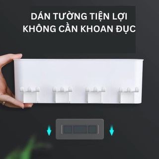 KỆ ĐỰNG KEM ĐÁNH RĂNG KÈM 4 LY