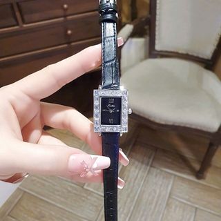 ĐỒNG HỒ NỮ CHÍNH HÃNG MỚI NHẤT SCOTIE DÂY DA MẶT CHỮ NHẬT