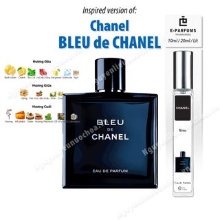 Nước hoa chiết Bleu de Cha-nel – Hương thơm nam tính, lịch lãm, chuẩn auth, lưu hương lâu 8h - 12h – Giá sỉ số lượng lớn