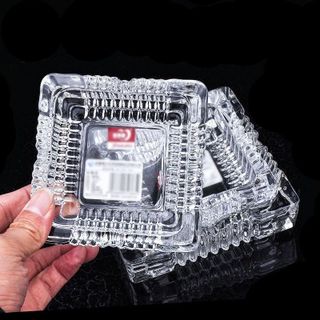 GẠT TÀN THUỐC THỦY TINH VUÔNG 1016- 4