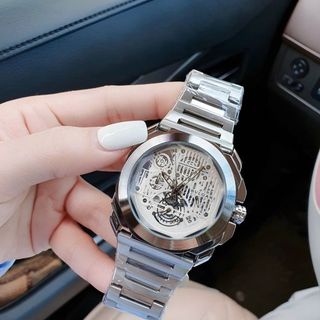 ĐỒNG HỒ NAM TRUNG CẤP BVLG MẶT GIẢ CƠ DÂY THÉP