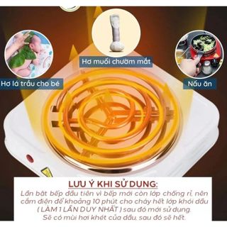 BẾP ĐIỆN 1000W HÌNH XOẮN ỐC