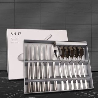 SET 12 MUỖNG ĐŨA INOX ĐỨC FULL BOX