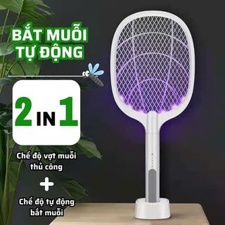 Vợt Bắt Muỗi Kèm Đế