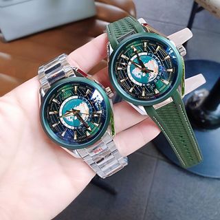 ĐỒNG HỒ NAM CAO CẤP ÔMÊGƠ SEAMASTER AQUA MÁY CƠ DÂY XANH LÁ