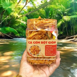 CÁ CƠM CHIÊN BỘT GIÒN LÁ CHANH, NHÂM NHI CỰC ĐÃ 250G - WINNIE HOUSE
