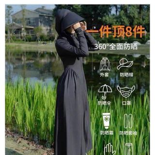 Áo Chống Nắng Nữ Dáng Dài Chống UV