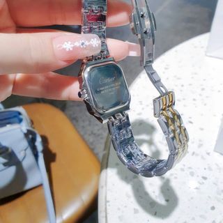 ĐỒNG HỒ NỮ TRUNG CẤP  KATIE MẶT VUÔNG KHOÁ BƯỚM