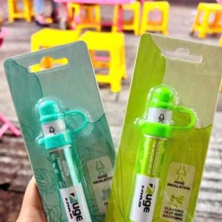 ống hít mũi Zuge hot teen 2025 giúp thông thoáng mũi, dễ chịu có 2 vị bạc hà và thảo mộc không chứa nicotine đặc biệt tạo ra khói
