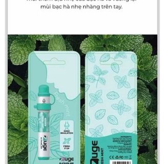 ống hít mũi Zuge hot teen 2025 giúp thông thoáng mũi, dễ chịu có 2 vị bạc hà và thảo mộc không chứa nicotine đặc biệt tạo ra khói