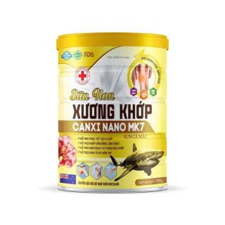 SỮA NON XƯƠNG KHỚP CANXI NANO MK7 SỤN CÁ MẬP GIÚP TĂNG HẤP THU, TĂNG SỨC KHỎE, NÂNG CAO ĐỀ KHÁNG HỘP 900G-MINH CHUNG