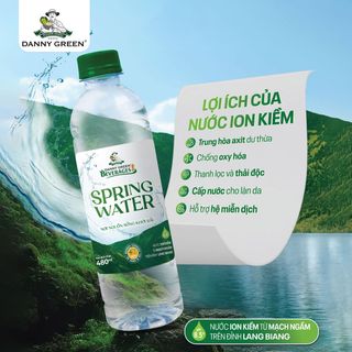 Nước khoán tự nhiên Ion kiềm Spring Water Danny Green