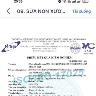 SỮA NON XƯƠNG KHỚP CANXI NANO MK7 SỤN CÁ MẬP GIÚP TĂNG HẤP THU, TĂNG SỨC KHỎE, NÂNG CAO ĐỀ KHÁNG HỘP 900G-MINH CHUNG