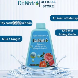 Nước Dưỡng Hoa Dr Natro - Giữ hoa tươi lâu - Màu sắc hoa bền đẹp gấp 3 - 5 lần - Chai 300ml
