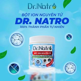 Bột DR NATRO - Bột Tẩy Quần Áo Ion Làm Sạch Mọi Vết Bẩn Trên Áo - Bột Tẩy Rửa Hộp 500gr