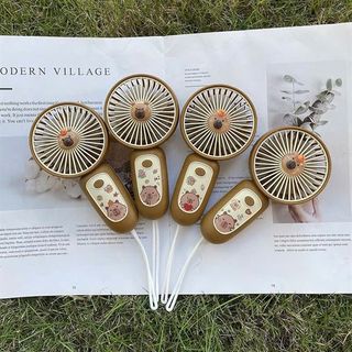 Quạt Tích Điện Mini Cầm Tay Hình Capy