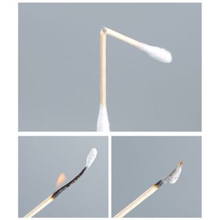 Hộp 500 tăm bông ráy tai cao cấp, thân gỗ 2 đầu cứng cáp, bông cotton mềm mại, thấm hút tốt