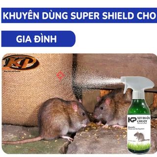 Chai Xịt Đuổi Chuột KP 300ML Công Nghệ Đức - Mùi Quế Nguồn Gốc Thảo Mộc, An toàn Xua Đuổi Chuột, Gián, Côn Trùng