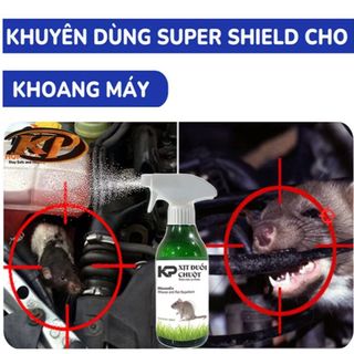 Chai Xịt Đuổi Chuột KP 300ML Công Nghệ Đức - Mùi Quế Nguồn Gốc Thảo Mộc, An toàn Xua Đuổi Chuột, Gián, Côn Trùng