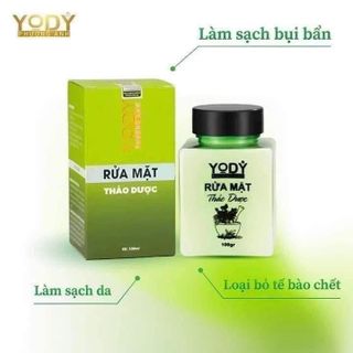Bột rửa mặt yody