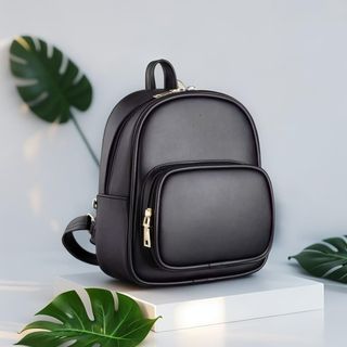 BA LÔ MINI NỮ TRƠN BASIC – NHỎ GỌN, THANH LỊCH, CỰC DỄ PHỐI ĐỒ WH758 - WINNIE HOUSE
