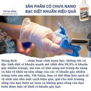 Nước Tẩy Đa Năng - Tẩy Cặn CANXI Vệ Sinh Sàn Nhà 5P 500ml Làm Sạch Bề Mặt Kính, Bồn Rửa, Vết Ố Vàng Nhà Tắm